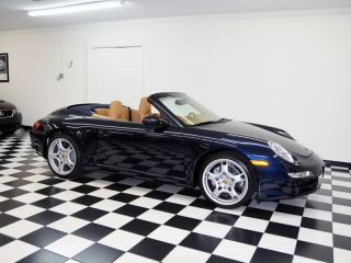 2008 porsche 911 cab only 9k mi mint navi 19" carr s whls bose 5mm spacers supp