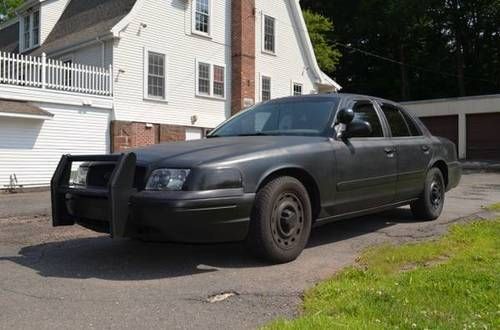 2003 ford crown victoria police interceptor black on black custom