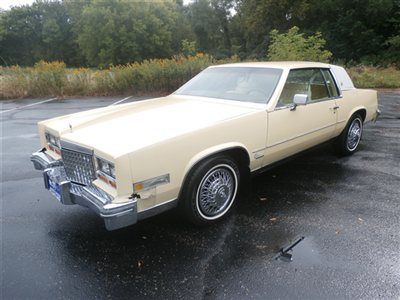 1980 cadillac eldorado /  low , low miles / nice clean car , low reserve