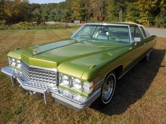 1974 green runs &amp; drives perfectly southern car nice interior!