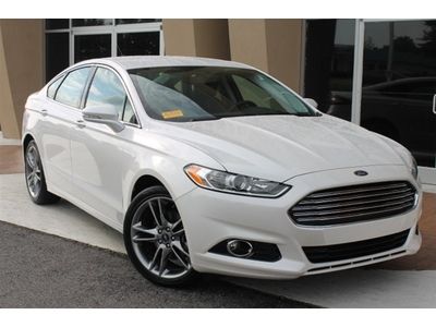 White/black leather titanium 2.0l inline 4 cylinder dohc engine 231 hp