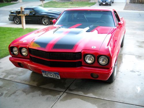 1970 chevrolet el camino ss clone 502 with procharger