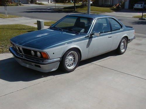 1984 bmw 635csi 3.5 euro, e-24,