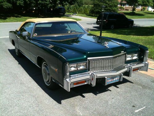 1976 cadillac eldorado convertible