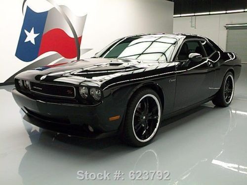 2009 dodge challenger r/t hemi 6 spd sunroof nav 59k mi texas direct auto