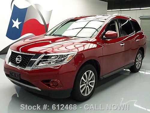 2013 nissan pathfinder sv 7-pass leather rear cam 16k texas direct auto