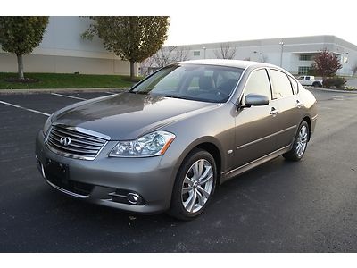 No reserve 2009 infinity m35x awd sport navigation loaded 1 owner tech pkg