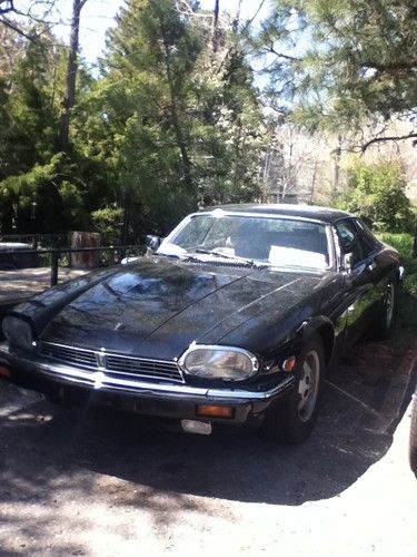 1988 xjs 2d black w tan leather interior