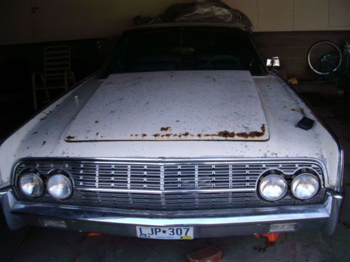 1962 lincoln continental base 7.0l