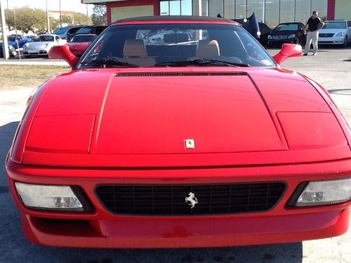 1995 ferrari 348 spider onley 40,000 miles mint like new flawless mint mint mint