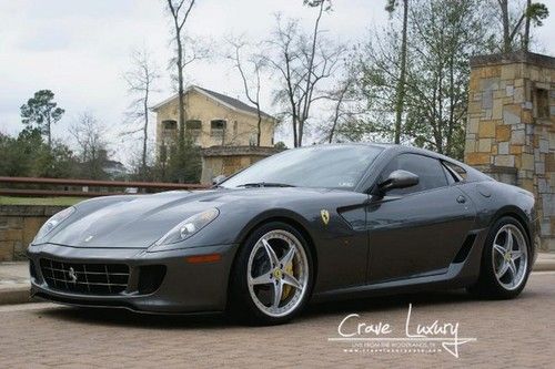 Ferrari 599 gtb  hgte handling. v12  carbon int. exhaust