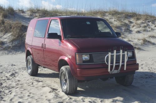 1987 rare 4x4 straight axle astro van 1 of 12 factory ordered