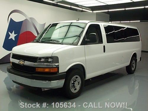 2013 chevy express lt 3500 extended 15-passenger 35k mi texas direct auto