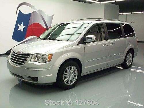 2008 chrysler town &amp; country ltd leather rear cam 77k texas direct auto