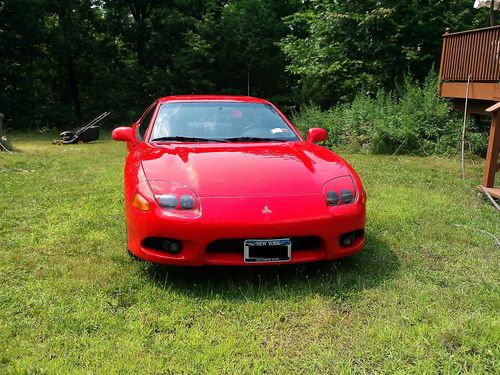 Red 1998 mitsubishi 3000gt sl coupe 2-door 3.0l