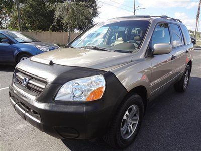 2005 pilot 4x4 exl navigation~sunroof~8 passenger~1 owner~gorgeous~warranty~wow