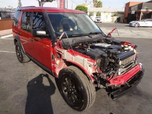 2006 land rover lr3 se damaged salvage theft recovery loaded runs! wont last!!