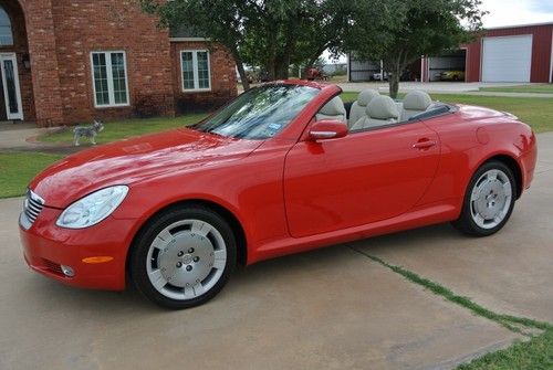 2002 lexus sc430 base convertible 2-door 4.3l