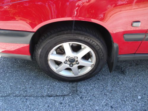 Volvo Station Wagon Red V70XC AWD Turbo LOW RESERVE, image 5