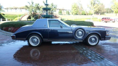 1984 cadillac seville elegante opera coupe 2-door 4.1l