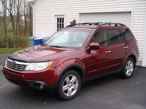 2009 subaru forester ll bean wagon 4-door 2.5l w/nav