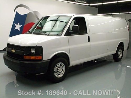 2012 chevy express 2500 ext cargo 5pass cruise ctrl 29k texas direct auto