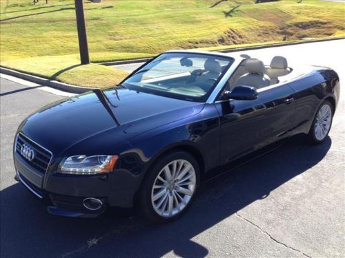 2010 audi a5 quattro prestige 2.0t cabrio 22,000 miles