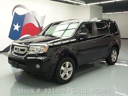 2009 honda pilot ex-l 4x4 sunroof dvd rear cam only 34k texas direct auto