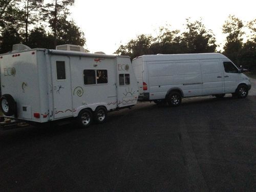 2005 white dodge cargo sprinter van 2500 van 158 wheel base