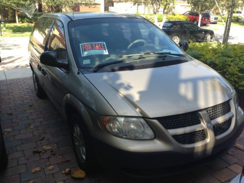 2004 dodge caravan se mini passenger van 4-door 2.4l