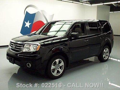 2013 honda pilot ex-l 8pass leather sunroof rear cam 5k texas direct auto