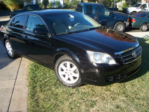 2006 toyota avalon xl sedan 4-door, 3.5 liter engine, black