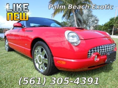04 ford thunderbird mint condition*only 30k fl*best color combo*unique*low resev