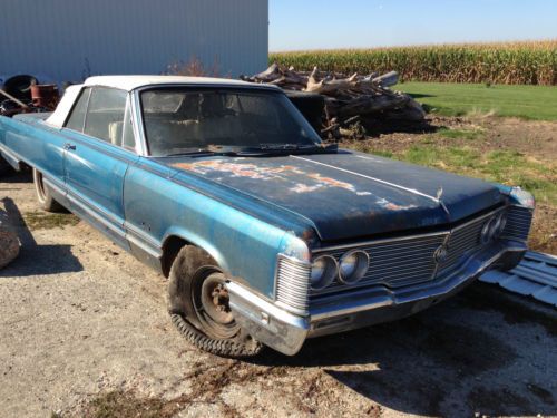 1968 chrysler imperial crown convertible ***rare find***