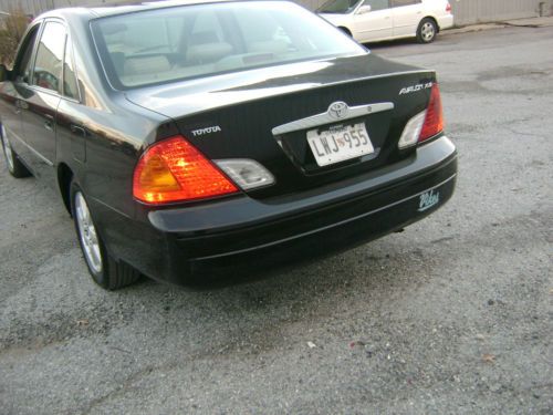 2002 toyota avalon xls sedan 4-door 3.0l no reserve!!!