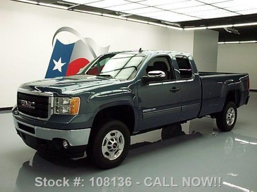 2012 gmc sierra 2500 hd ext cab longbed leather tow 35k texas direct auto