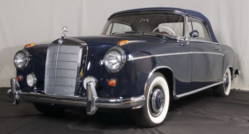 1960 mercedes benz 220 se cabrio