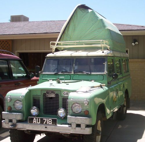 1970 land rover 109 siia dormobile very rare and very complete