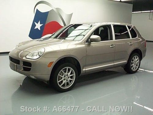 2005 porsche cayenne s tiptronic awd sunroof dvd 72k mi texas direct auto