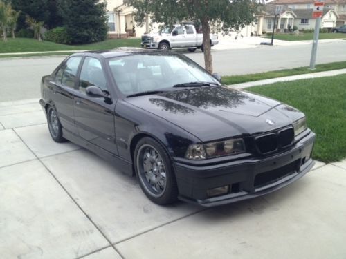 Black bmw m3 sedan 1998