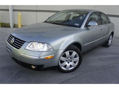 Turbodiesel 05 volkswagen passat tdi gls sunroof heated seat wood priced to sell