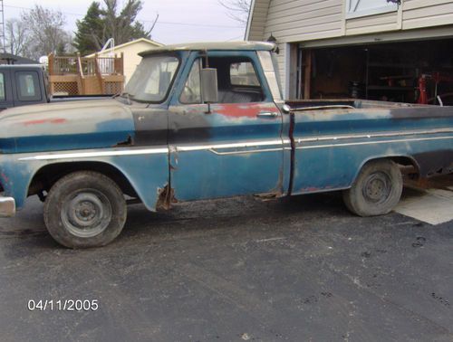 1965 chevrolet shortbed fleetside c10 pickup