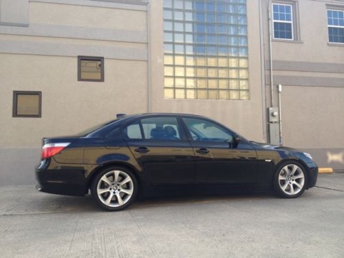 Bmw 550i sport package nav sat cold weather package