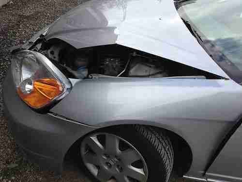 2001 Honda Civic EX Coupe 1.7L DAMAGE LOW MILES NEEDS BODY WORK NO RESERVE, image 9