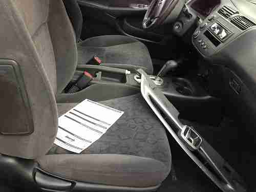 2001 Honda Civic EX Coupe 1.7L DAMAGE LOW MILES NEEDS BODY WORK NO RESERVE, image 10