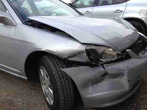 2001 Honda Civic EX Coupe 1.7L DAMAGE LOW MILES NEEDS BODY WORK NO RESERVE, image 13