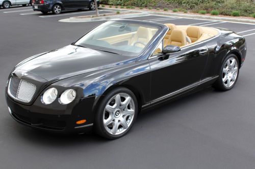 2008 bentley continental gtc convertible 2-door 6.0l