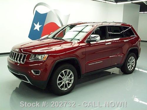 2014 jeep grand cherokee limited 4x4 sunroof nav 18k mi texas direct auto