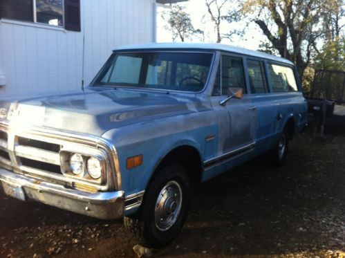 72 gmc suburban c10 five lug not bagged p/s p/b ready to customize
