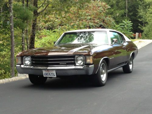 1972 Chevrolet Chevelle Malibu Sport Coupe California Car, US $14,250.00, image 2
